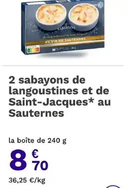 Picard Clear Sabayons offre