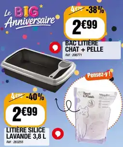 La Foir'Fouille Spot & Flash Litière silice offre