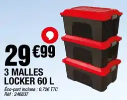 La Foir'Fouille LOCKER 60 L offre