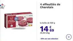 Picard Picard 4 effeuillés de charolais offre