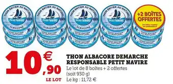 Super U Thon albacore demarche responsable offre