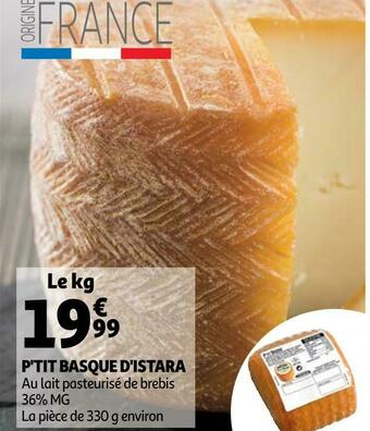 Auchan P'tit basque d'istara offre