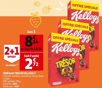 Kellogg's céréales trésor