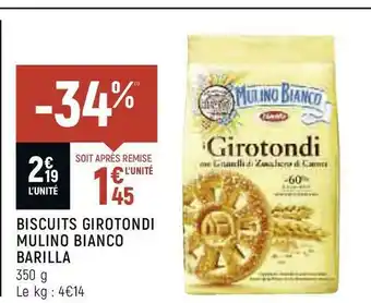 Spar Barilla biscuits girotondi mulino bianco offre