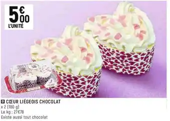 CĆur liĂ©geois chocolat