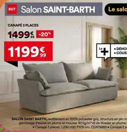 BUT Canape 3 places offre