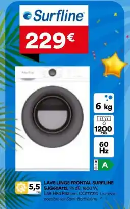 BUT Surfliné LAVE LINGE FRONTAL offre