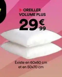 BUT Oreiller volume plus offre