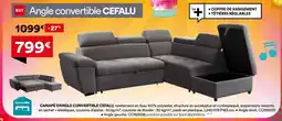BUT CEFALU Angle convertible offre