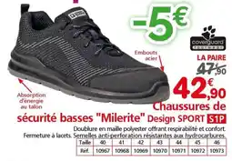 Provence Outillage coverguard Chaussures de sécurité basses "Milerite" Design SPORT S1P offre