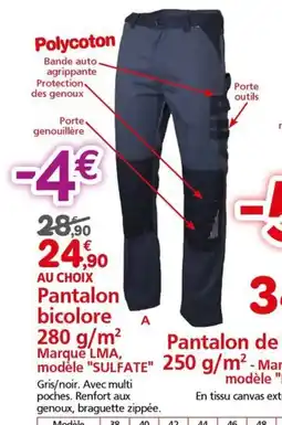 Provence Outillage LMA Pantalon bicolor offre
