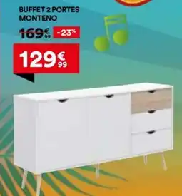 BUT Monteno buffet 2 portes offre