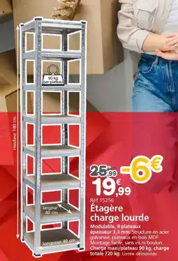 Provence Outillage Étagère charge lourde offre