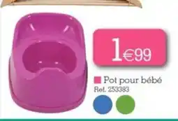 Kandy Pot pour bébé offre