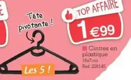 Kandy Cintres en plastique offre