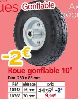 Provence Outillage Roue gonflable 10" offre