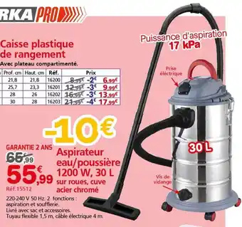 Rka pro aspirateur eau/poussière