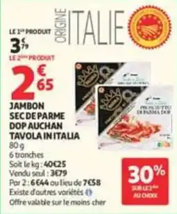 Auchan Supermarché DOP Auchan Tavola offre