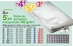 Provence Outillage Bâche de protection offre