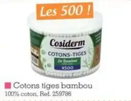 Kandy Cosiderm Cotons-tiges bambou offre