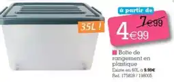 Kandy Boîte de rangement en plastique offre