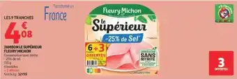 Fleury Michon Jambon Le Supérieur