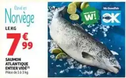 Auchan Supermarché Mr.Goodfish SAUMON ATLANTIQUE offre