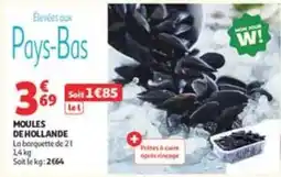 Auchan Supermarché MOULES DE HOLLANDE offre