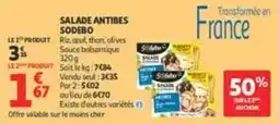 Auchan Supermarché SODEBO SALADE ANTIBES offre