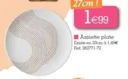 Kandy Assiette plate offre