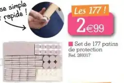 Kandy Set de 177 patins de protection offre