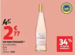 Auchan Supermarché Les Colandieres Rosé offre