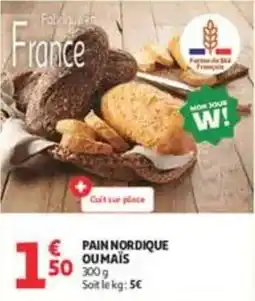 Auchan Supermarché PAIN NORDIQUE OUMAÏS offre