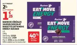Auchan Supermarché Eat'n Move Energy offre