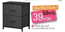 Kandy Table de nuit* offre