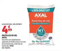 Auchan Supermarché AXAL Pastilles de sel offre