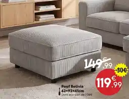 Maxi Bazar Pouf Bolivia offre