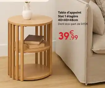 Table d'appoint Slat