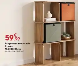 Maxi Bazar Rangement modulable offre