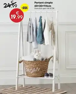 Maxi Bazar Portant simple offre
