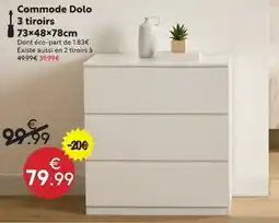 Maxi Bazar Dolo Commode offre