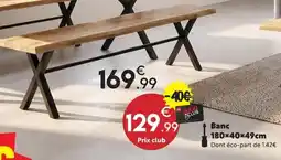 Maxi Bazar Banc offre