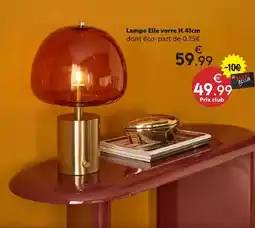 Maxi Bazar Lampe Elie offre