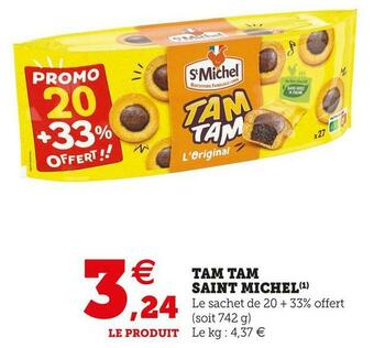 Super U Saint michel tam tam offre