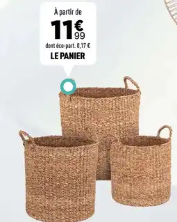 Centrakor Le panier offre