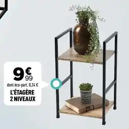 Centrakor L'ÉTAGÈRE 2 NIVEAUX offre
