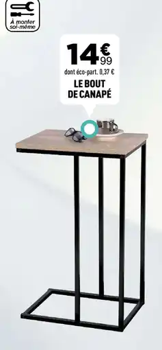 Centrakor LE BOUT DE CANAPÉ offre