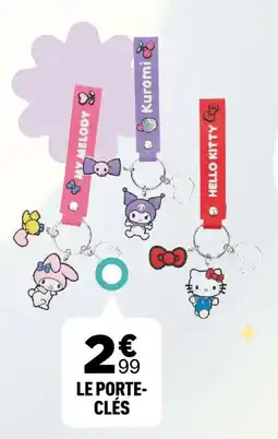 Centrakor MY MELODY Kuromi HELLO KITTY porte-clés offre