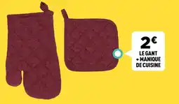 Centrakor LE GANT + MANIQUE DE CUISINE offre