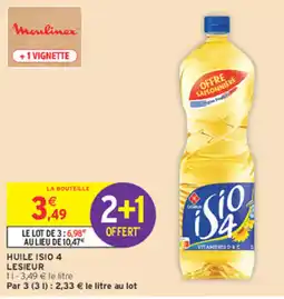 Intermarché Contact Lesieur Huile Isio 4 offre